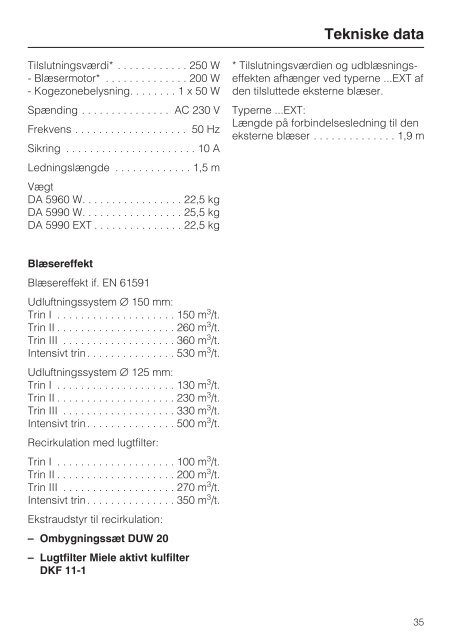 DA 5960 W dk.vp - Hvidt & Frit