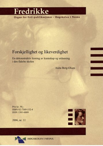 Fulltekst / PDF - Høgskolen i Nesna
