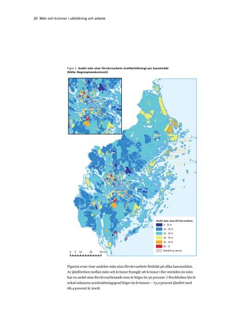 Män och kvinnor i utbildning och arbete - SLL Tillväxt, miljö och ...