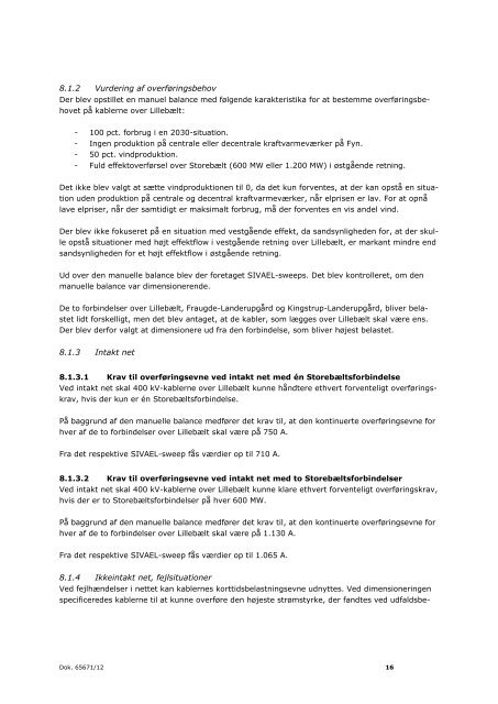 Dimensioneringsmanual for 400 kV, 150 kV og 132 ... - Energinet.dk