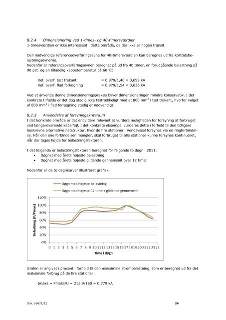 Dimensioneringsmanual for 400 kV, 150 kV og 132 ... - Energinet.dk