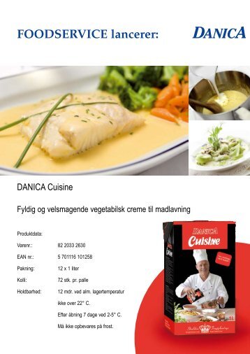 FOODSERVICE lancerer: - Scandic Food