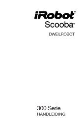 Scooba 390 Handboek NL (PDF) - iRobot Belgium