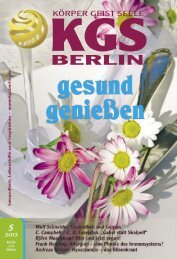 BERLIN - Veranstaltungskalender für Körper Geist und Seele