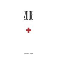 Årsberetning 2008 - Røde Kors