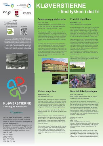 Se kort over og læs om Kløverstierne i Grenaa - Friluftsrådet