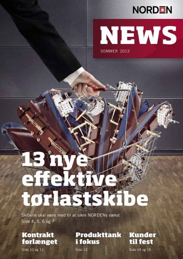 13 nye effektive tørlastskibe - Dampskibsselskabet NORDEN A/S