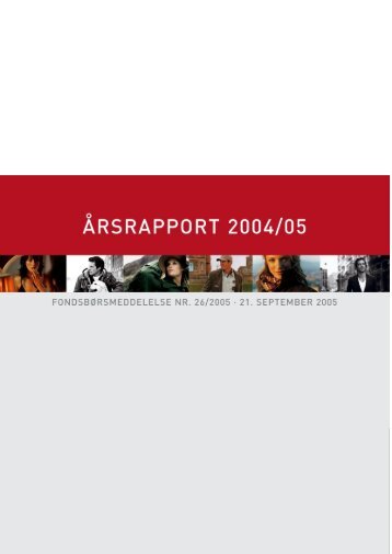 Årsrapport 2004/05