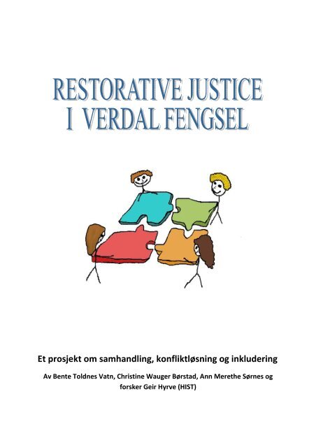 restorative justice i verdal fengsel - Konfliktrådet