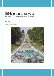 Bil-leasing til private - IBC