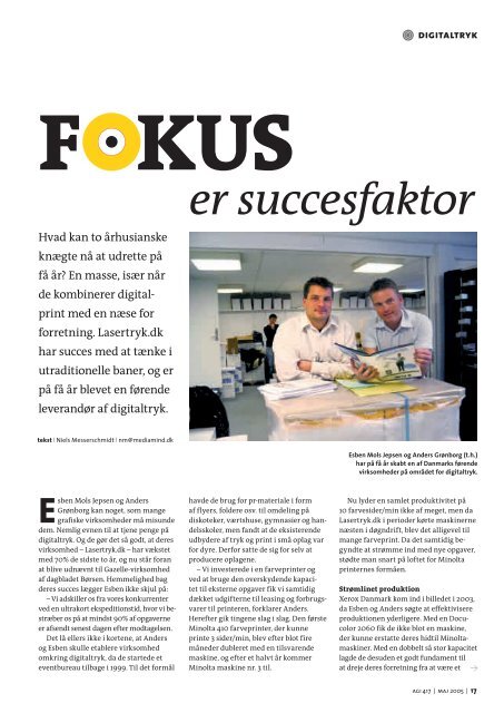 (maj 2005). - LaserTryk.dk