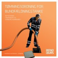 tømningsordning for bundfældningstanke - Reno Djurs