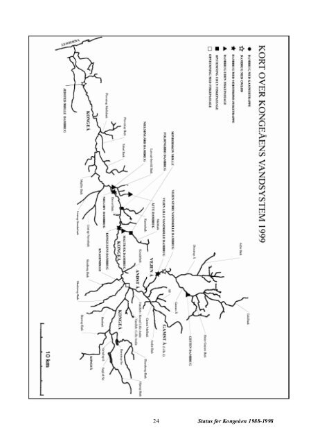 Status for Kongeåen 1988-1998 - VOSF