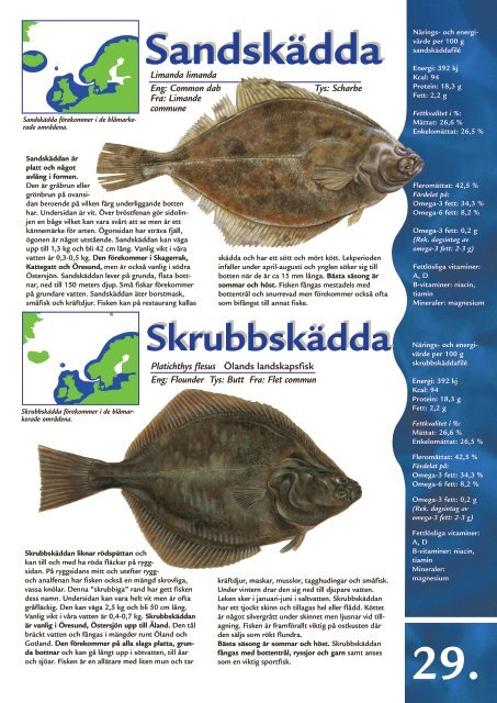 FAKTA OM FISK & SKALDJUR - Svensk Fisk