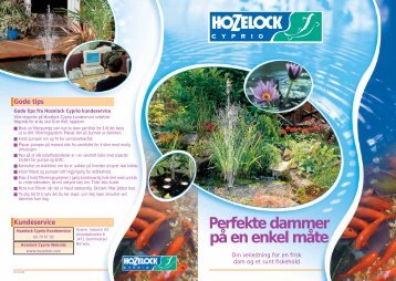 Hagedamguide fra Hozelock - Aquaworld