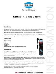 RTV Red Gasket tds.indd - KEMA