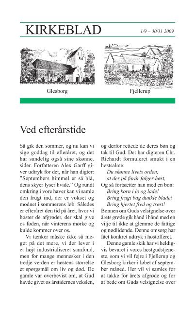 Kirkeblad 2009-3 Efterår.pdf - Fjellerup og Glesborg pastorat