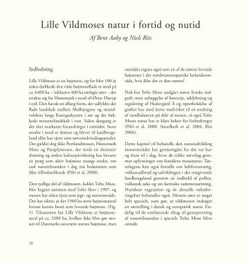 Lille Vildmoses natur i fortid og nutid - Aage V. Jensens Fonde