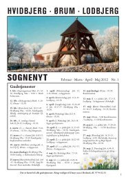 Hvidbjerg · Ørum · Lodbjerg SOGNENYT - Klitsogne