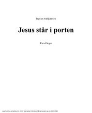Jesus står i porten (novellesamling) - Nannestad videregående skole
