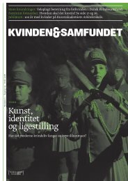 Anmeldelse - Dansk Kvindesamfund