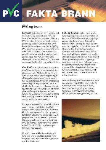 Fakta om PVC Brann - Protan