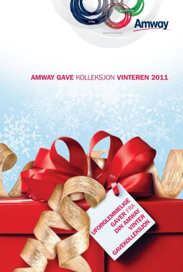 AMWAY GAVE KOLLEKSJON VINTEREN 2011 - Amway Europe