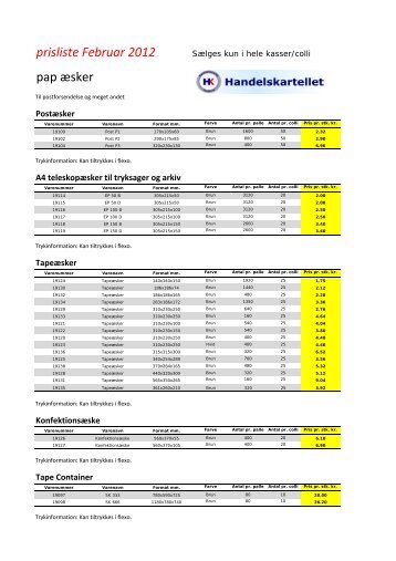 Kopi af prislisteboble.xlsx20.02.12(1).xlsx - Handelskartellet