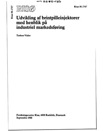 Ris-M-2707 2 Udvikling af brintpilleinjektorer