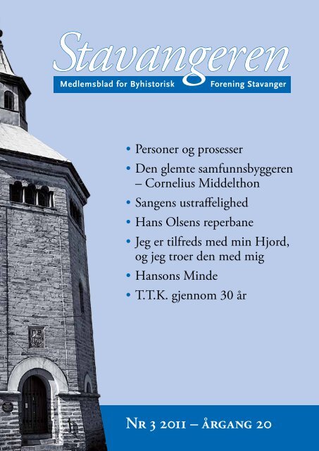 Stavangeren 3-2011 (web).pdf - Byhistorisk forening