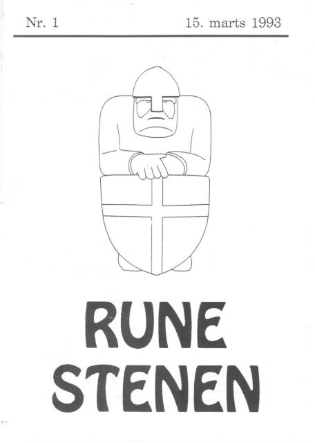 Nr. l 15. marts 1993 - Runestenen