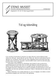 Tid og tidsmåling STENO MUSEET