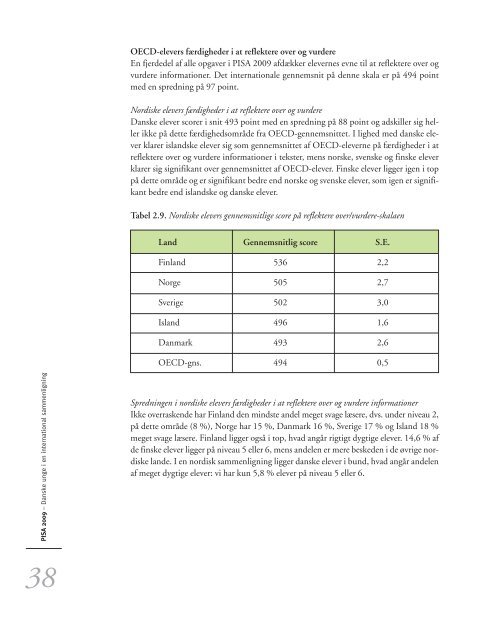 Danske unge i en international sammenligning Bind 1 - Institut for ...