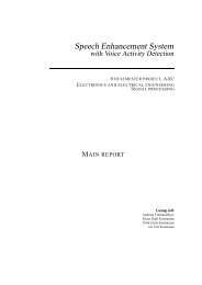 Speech Enhancement System - index [Buskefjomp.dk]