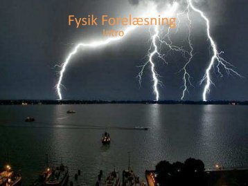 Fysik Forelæsning