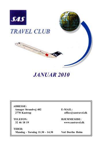 Januar - SAS Travel Club