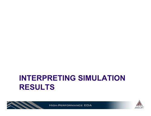 3D Simulations for Signal Integrity