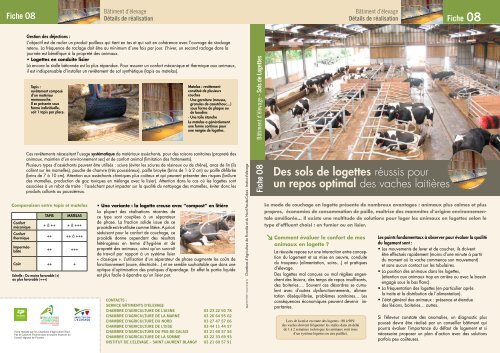 Logettes - Chambres d'agriculture - Picardie