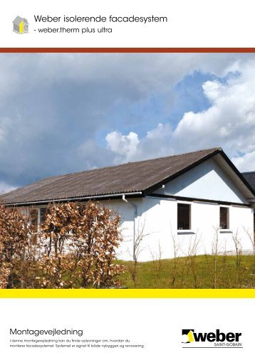 Montagevejledning - weber.therm plus ultra