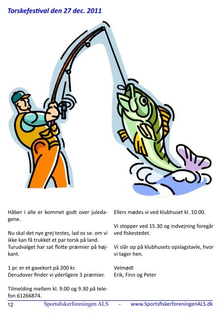 Oktober 2011 - Sportsfiskerforeningen ALS