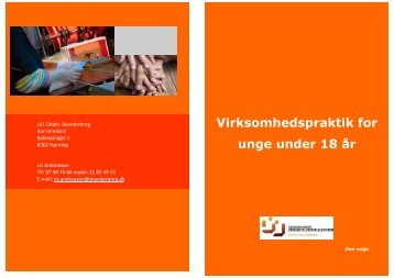 Virksomhedspraktik for unge under 18 år - UU Odder Skanderborg