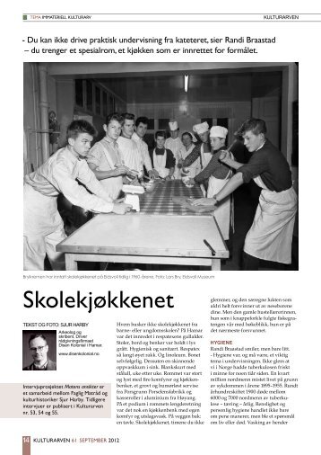 skolekjøkkenet - Disen Kolonial Sjur Harby