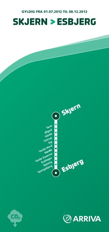 SkjErn >ESbjErg - mitARRIVA