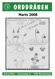 Marts 2008 - Ordrup Skole