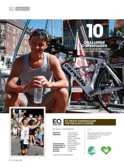 eq magazine oktober - Eqology