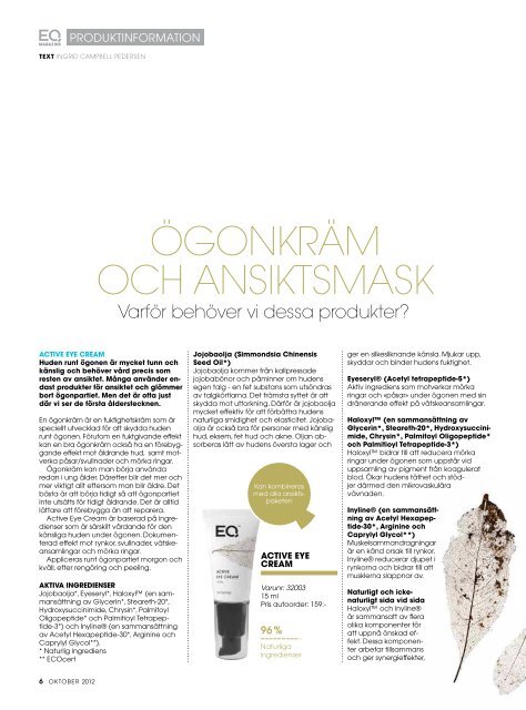 eq magazine oktober - Eqology