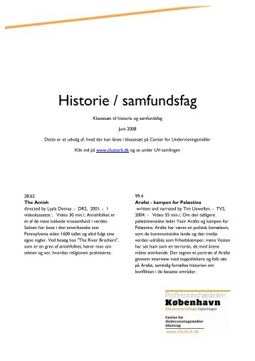 Historie / samfundsfag