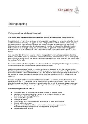 Stillingsopslag - skolejobs