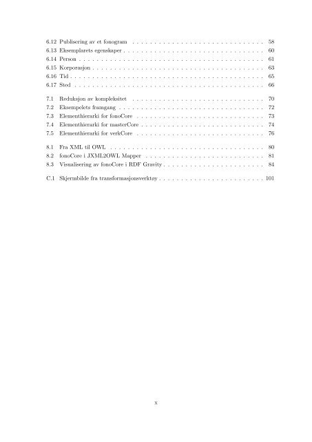 Ontologibasert musikkmetadata - The CIDOC CRM