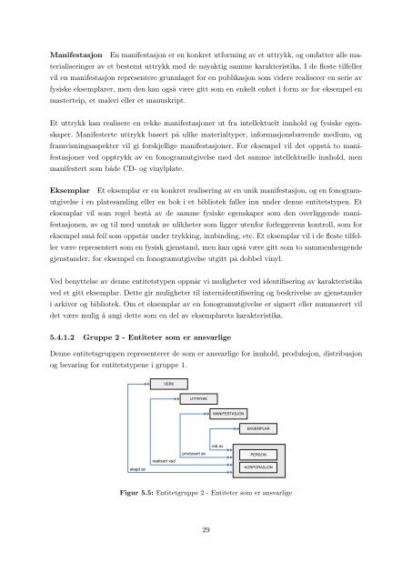 Ontologibasert musikkmetadata - The CIDOC CRM